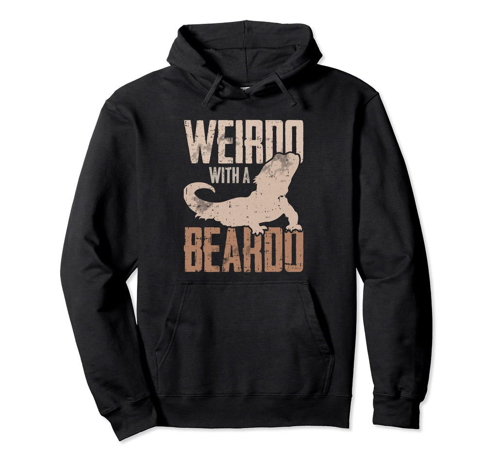 Weirdo Beard Fathers Day Bearded Dad Hoodie - Fun Novelty Design Unisex - T-Shirt, Sweatshirt, Hoodie