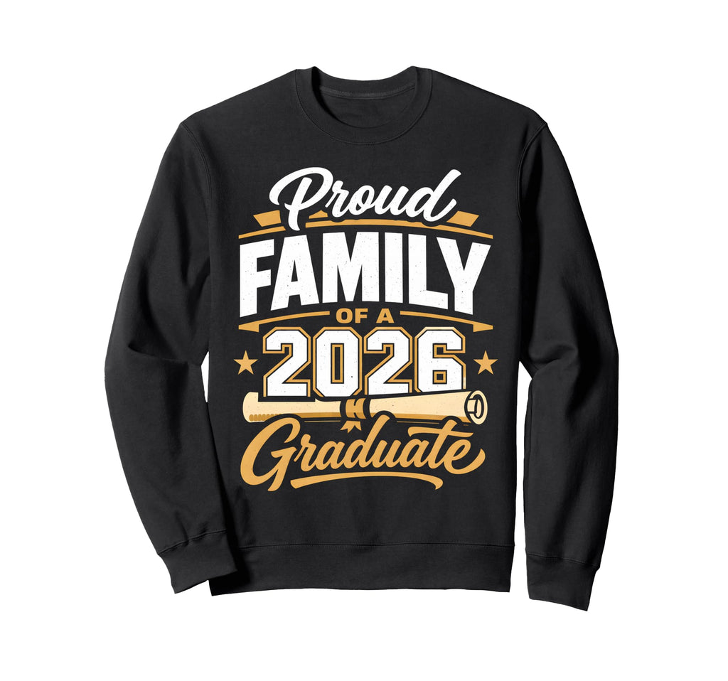 Senior Graduation School Class 2026 Sweatshirt - Unique Graphic for Adults - T-Shirt, Sweatshirt, Hoodie