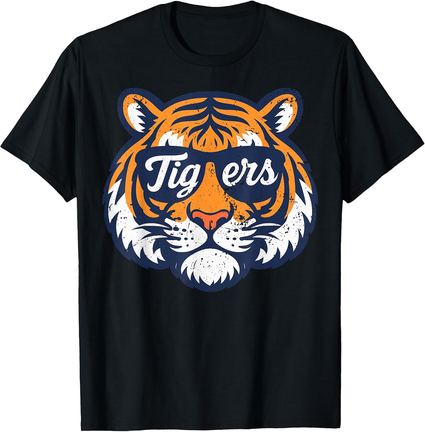Vintage Tiger Wearing Sunglasses Retro Graphic - Adult & Kids T-Shirts, Sweatshirts & Hoodies apparel design preview 1
