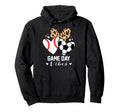 Game Day Vibes Funny Soccer Baseball Hoodie - Casual Everyday Wear Unisex - T-Shirt, Sweatshirt, Hoodie
