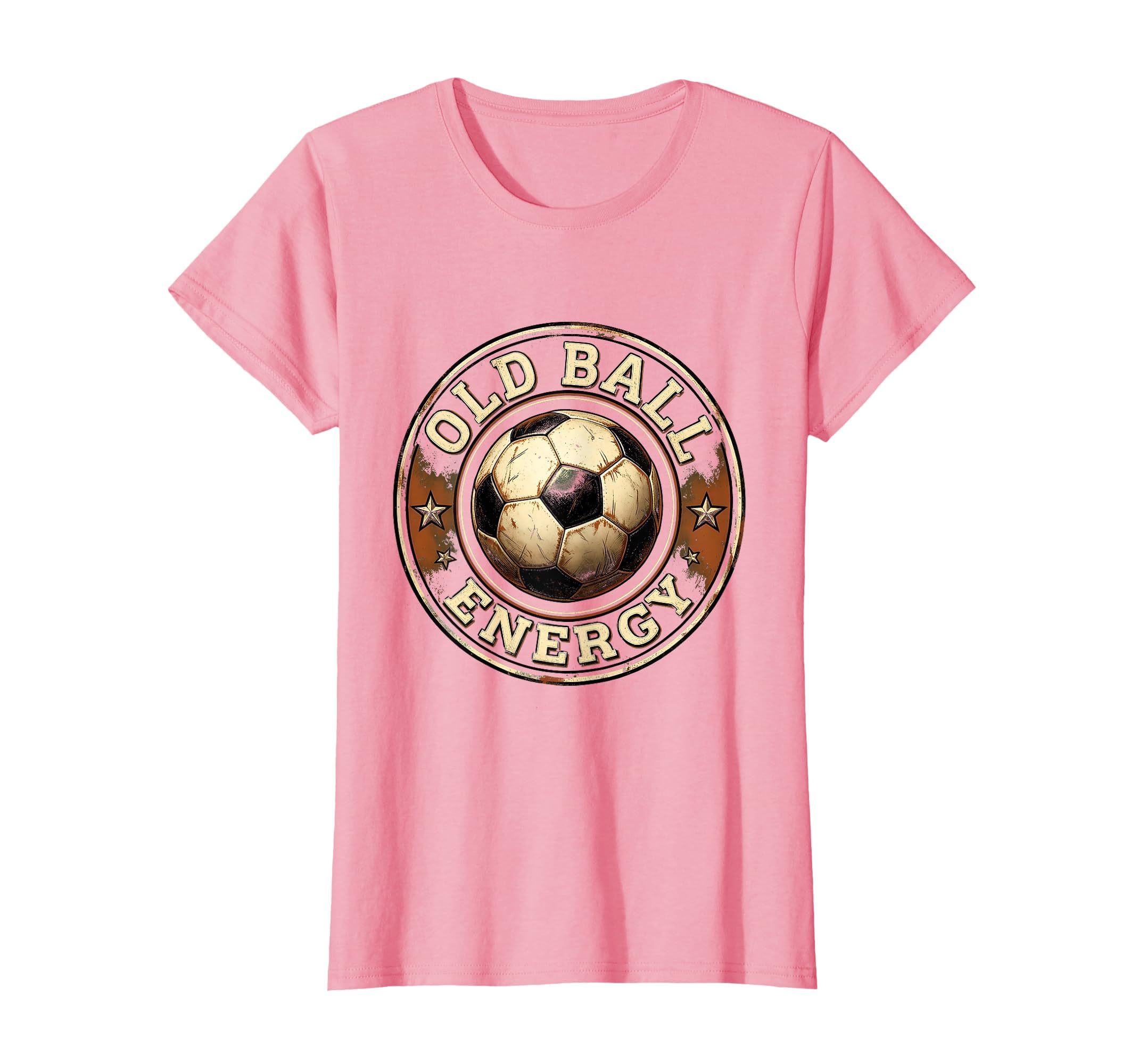 Old Ball Energy Soccer Ball T-Shirt - Fun Novelty Design Men Women - T-Shirt, Sweatshirt, Hoodie