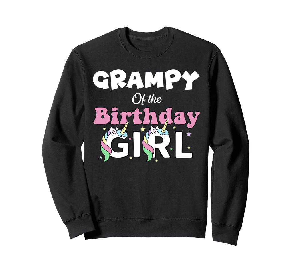 Grampy Birthday Unicorn Lover Funny Year Sweatshirt - Graphic Print Unisex - T-Shirt, Sweatshirt, Hoodie