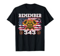 Remember Distressed Firefighter T-Shirt - Trendy Graphic for Adults - T-Shirt, Sweatshirt, Hoodie