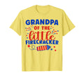 Grandpa Little Firecracker T-Shirt - Casual Everyday Wear for Adults - T-Shirt, Sweatshirt, Hoodie