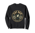 Cat Dad Cycling Adventure Sweatshirt - Novelty Apparel Unisex - T-Shirt, Sweatshirt, Hoodie