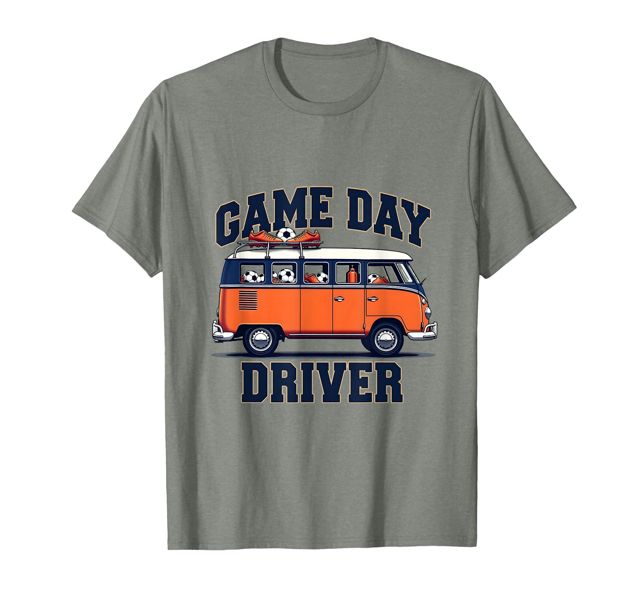 Game Day Driver Soccer Mom T-Shirt - Novelty Apparel Men Women - T-Shirt, Sweatshirt, Hoodie