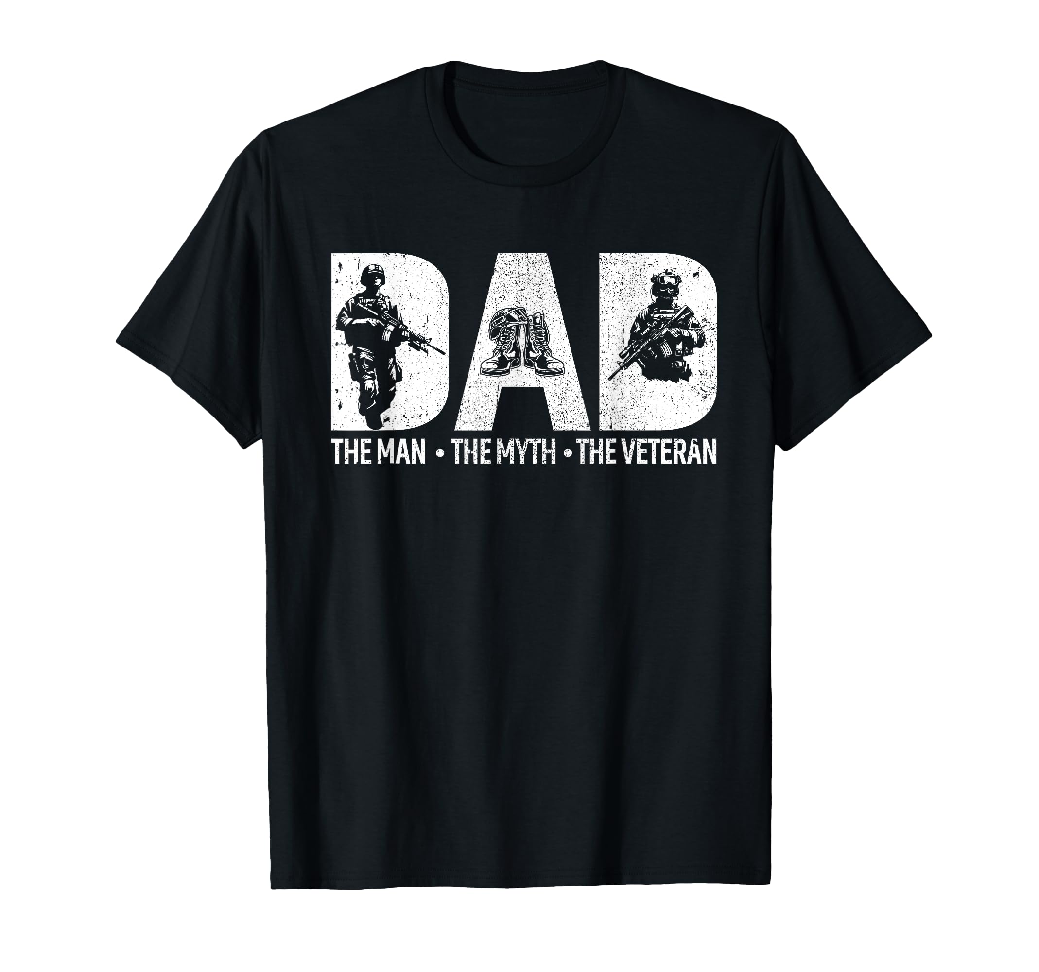 Us Veteran Dad Fathers Day Us Veterans T-Shirt - Graphic Print for Adults - T-Shirt, Sweatshirt, Hoodie