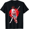 Samurai Girl Japanese Art Anime - Adult & Kids T-Shirts, Sweatshirts & Hoodies apparel design preview 1