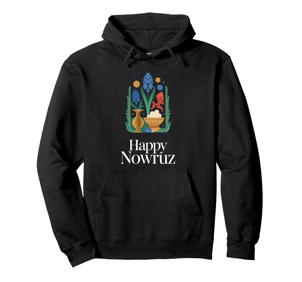 Happy Nowruz Persian New Year Norooz Hoodie - Graphic Print Unisex - T-Shirt, Sweatshirt, Hoodie