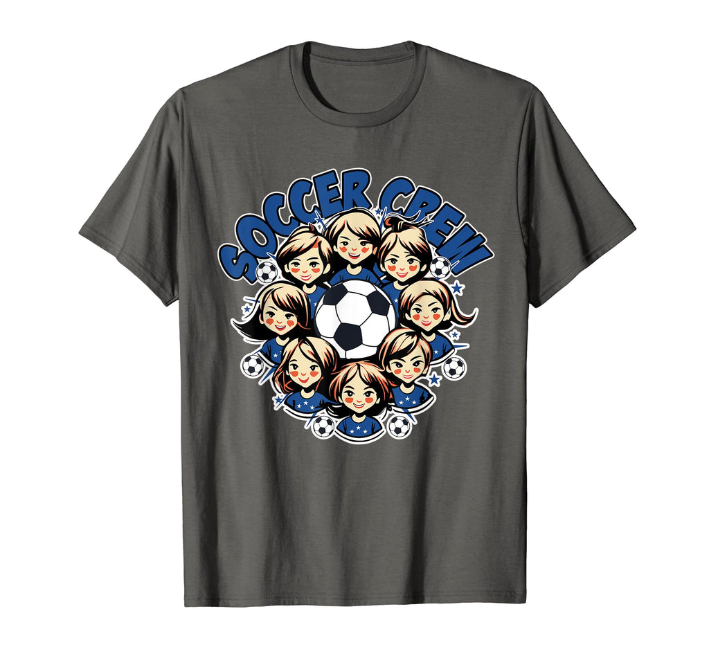 Soccer Ladies Crew Soccer Team Group T-Shirt - Streetwear Style Unisex - T-Shirt, Sweatshirt, Hoodie