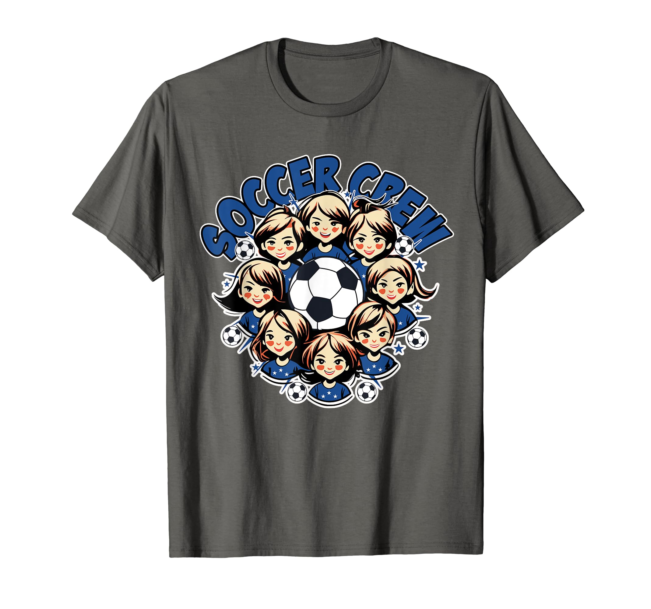 Soccer Ladies Crew Soccer Team Group T-Shirt - Streetwear Style Unisex - T-Shirt, Sweatshirt, Hoodie