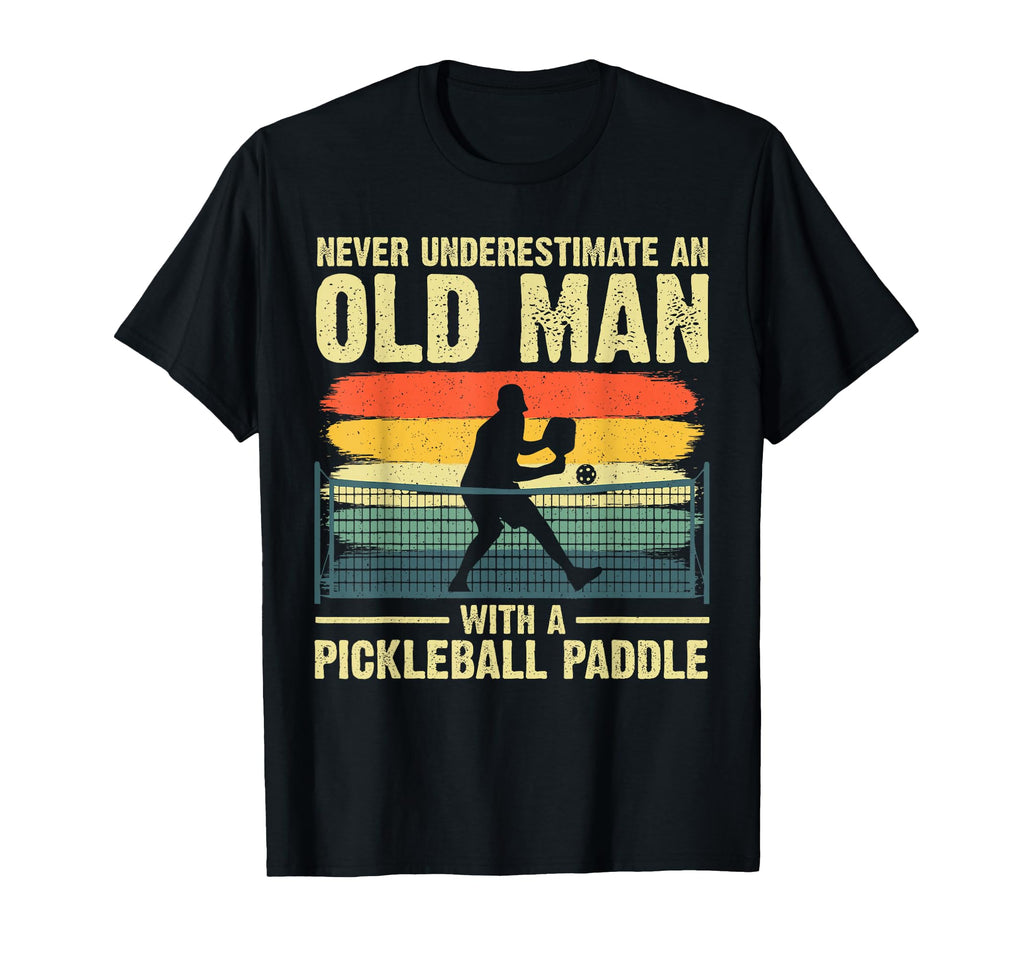 Pickleball Grandpa Pickleball Player T-Shirt - Fun Novelty Design Unisex - T-Shirt, Sweatshirt, Hoodie