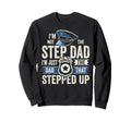 Stepdad Police Officer Im Dad That Sweatshirt - Unique Graphic Men Women - T-Shirt, Sweatshirt, Hoodie