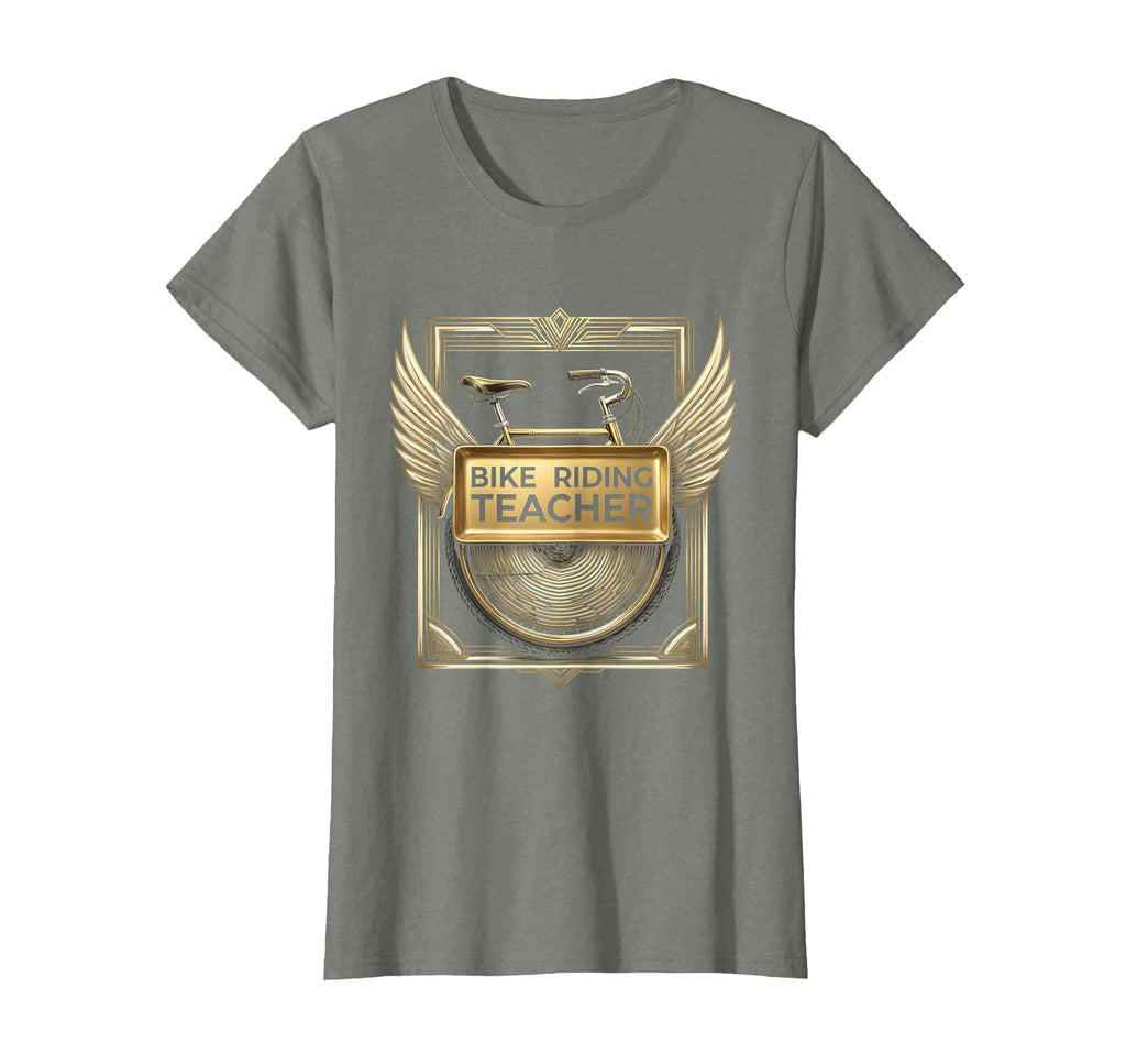 Bike Riding Teacher Cycling Dad T-Shirt - Graphic Print for Adults - T-Shirt, Sweatshirt, Hoodie