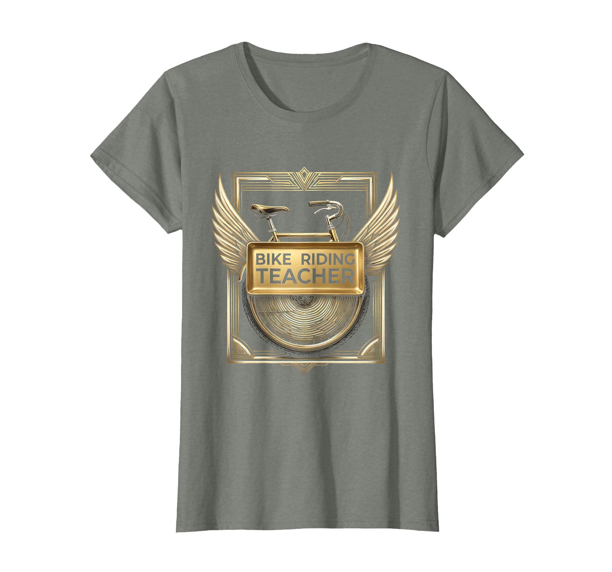 Bike Riding Teacher Cycling Dad T-Shirt - Graphic Print for Adults - T-Shirt, Sweatshirt, Hoodie