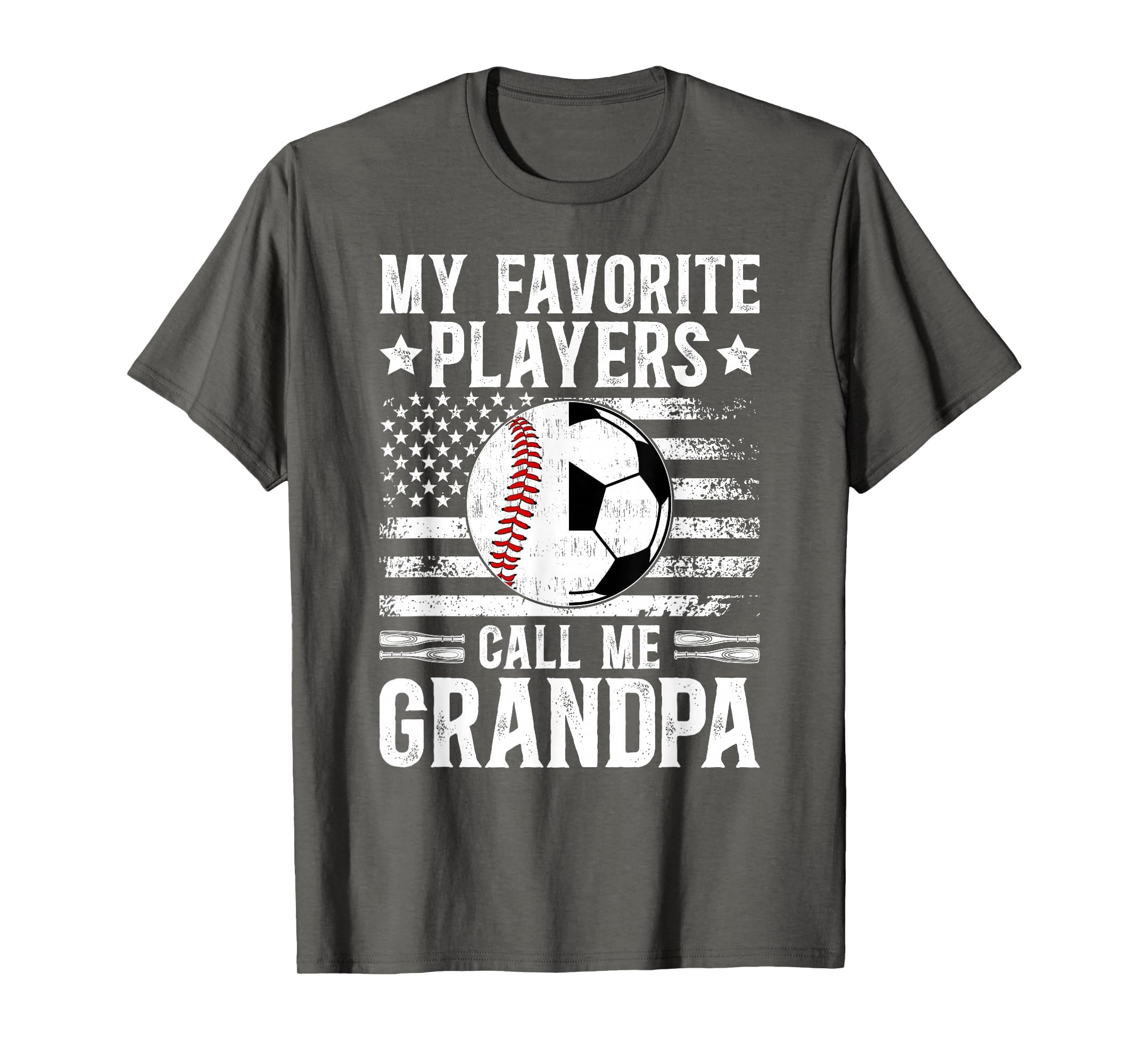 My Favorite Players Call Me Grandpa Soccer T-Shirt - Unique Graphic Unisex - T-Shirt, Sweatshirt, Hoodie