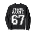 Number 67 Custom Proud Soccer Sweatshirt - Novelty Apparel Men Women - T-Shirt, Sweatshirt, Hoodie