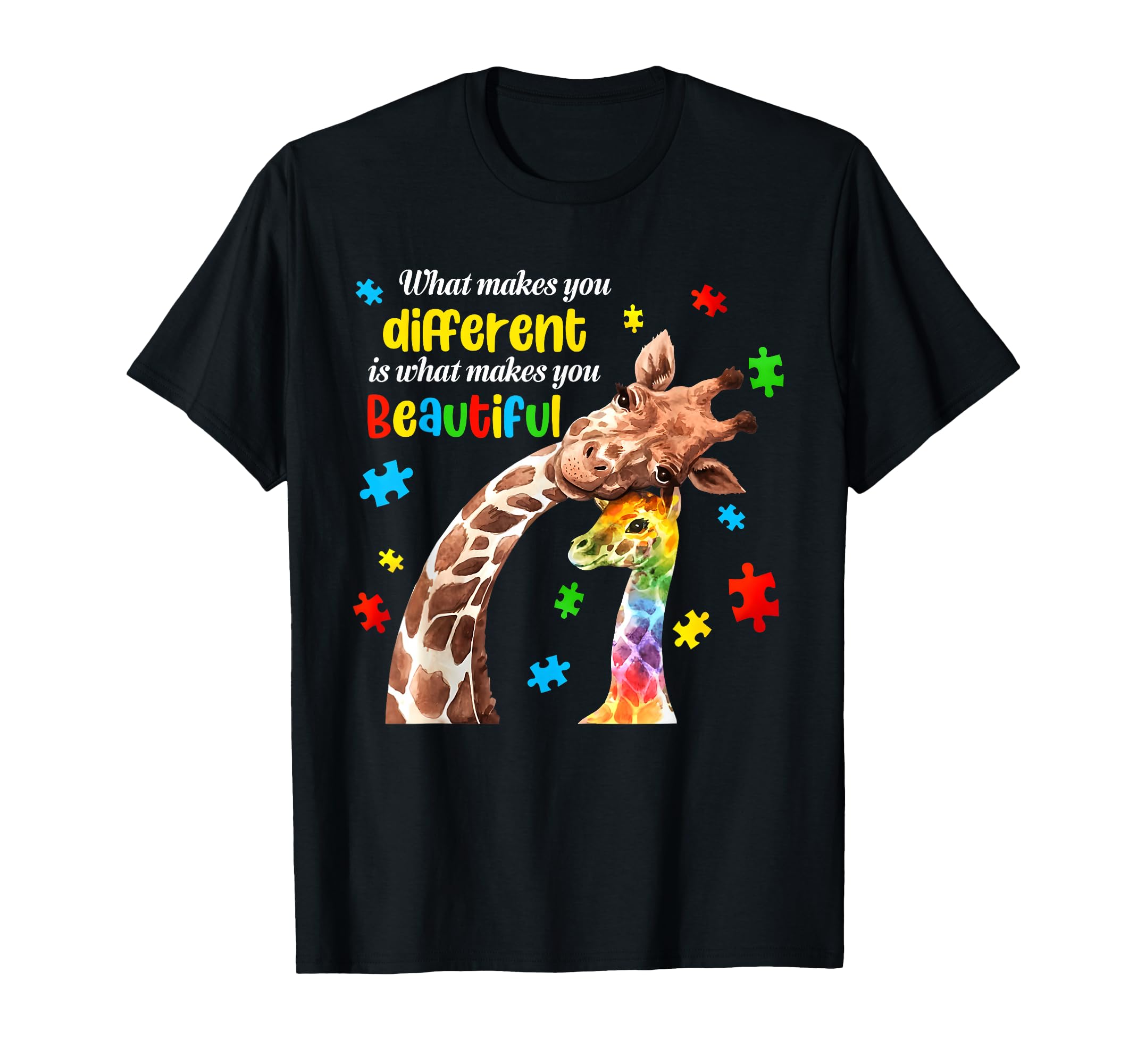 What Makes You Different Beautiful T-Shirt - Fun Novelty Design Unisex - T-Shirt, Sweatshirt, Hoodie