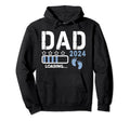 Dad 2024 Loading Pregnancy Announcement Hoodie - Streetwear Style Unisex - T-Shirt, Sweatshirt, Hoodie