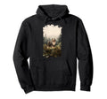 Bearded Collie Mountain Paw Dog Mom Hoodie - Casual Everyday Wear Unisex - T-Shirt, Sweatshirt, Hoodie
