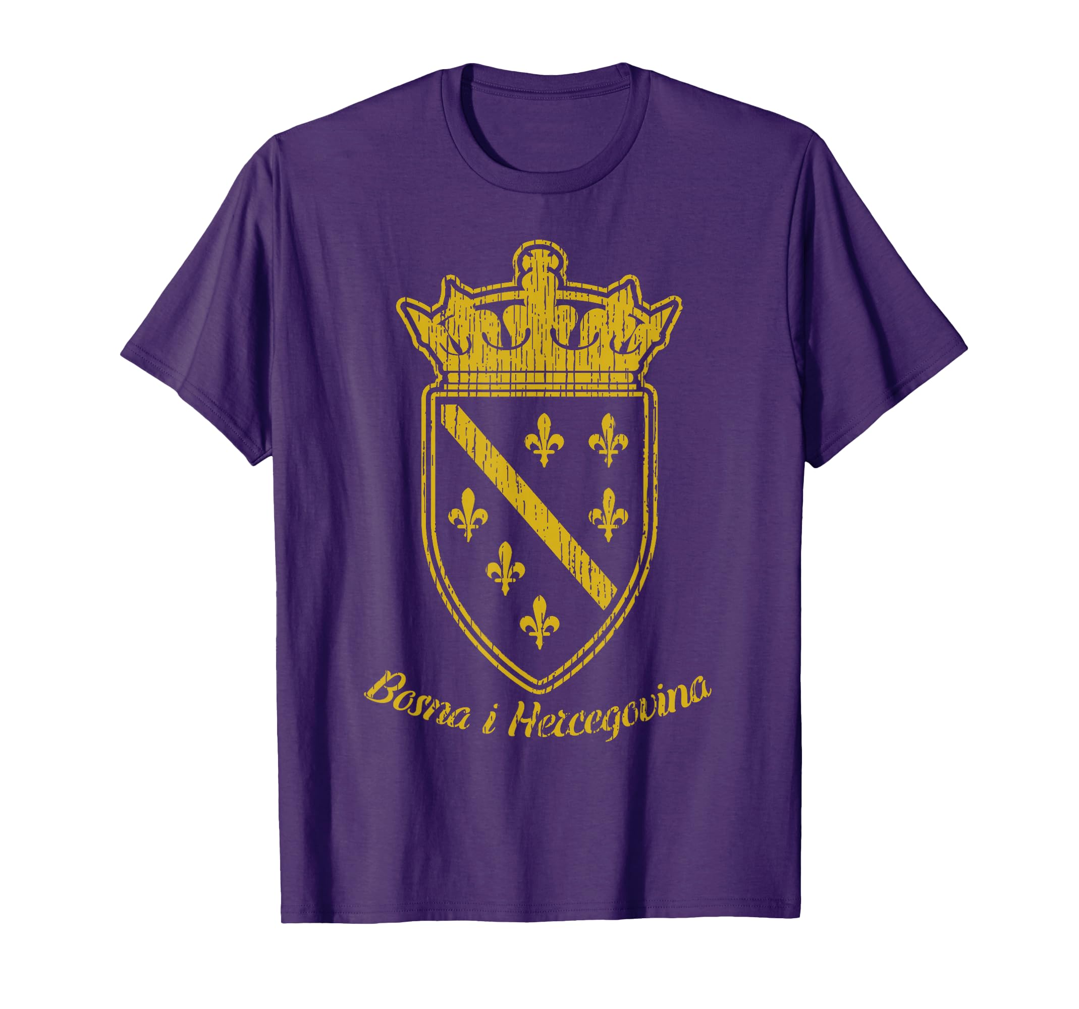 Bosnia Bosnian Flag Bosna I Hercegovina T-Shirt - Unique Graphic Unisex - T-Shirt, Sweatshirt, Hoodie