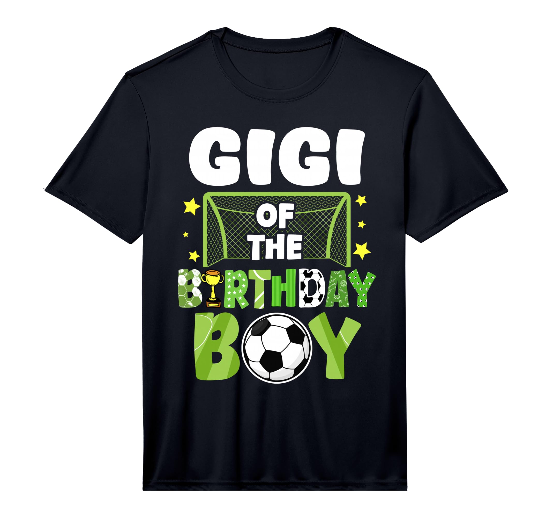 Mens Soccer Gigi Birthday Party T-Shirt - Minimalist Print Men Women - T-Shirt, Sweatshirt, Hoodie
