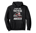 Trucker Abeoji Dad Truck Driver Hoodie - Casual Everyday Wear Men Women - T-Shirt, Sweatshirt, Hoodie