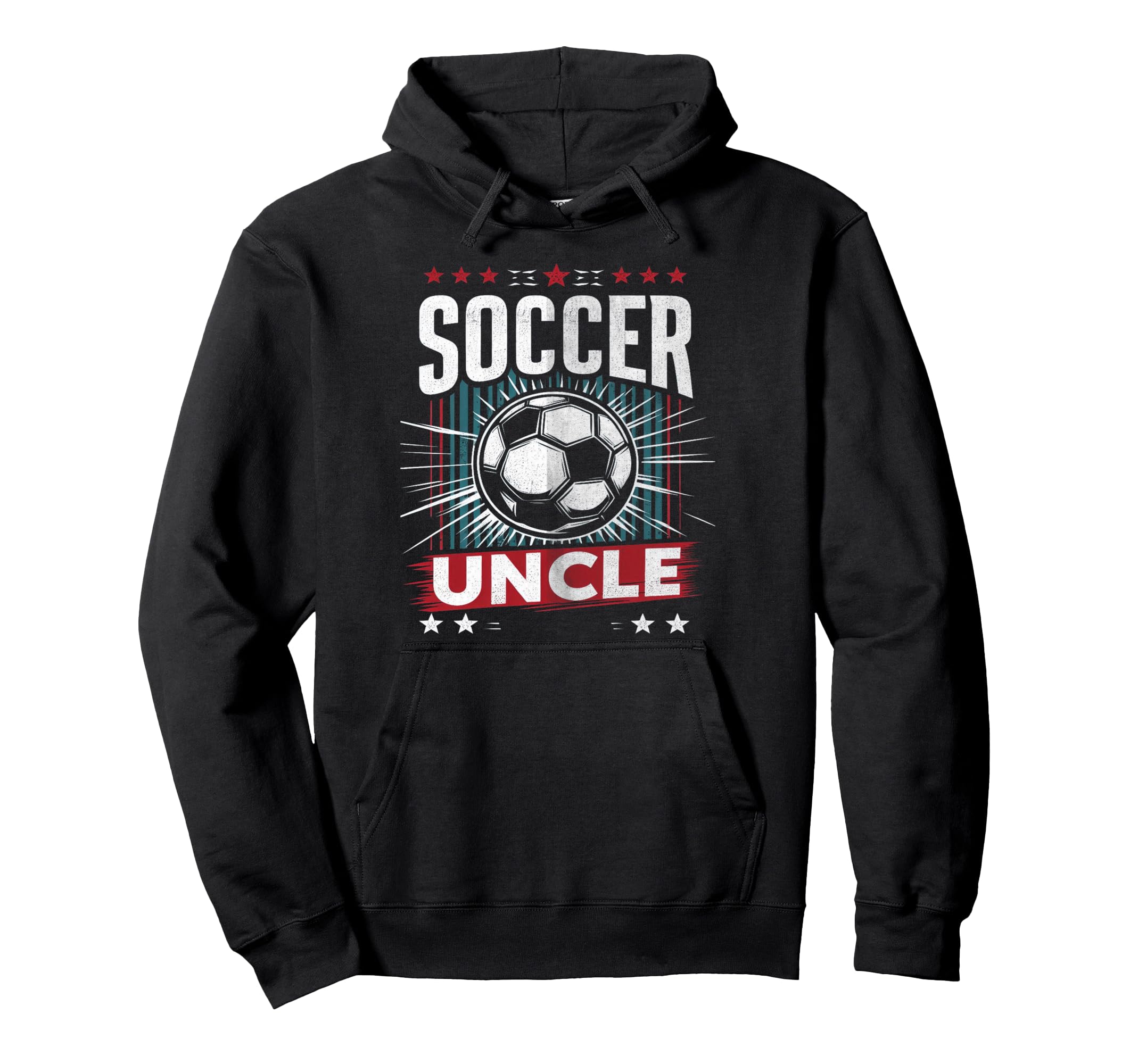 Soccer Uncle Football Lover Gifts Hoodie - Unique Graphic for Adults - T-Shirt, Sweatshirt, Hoodie