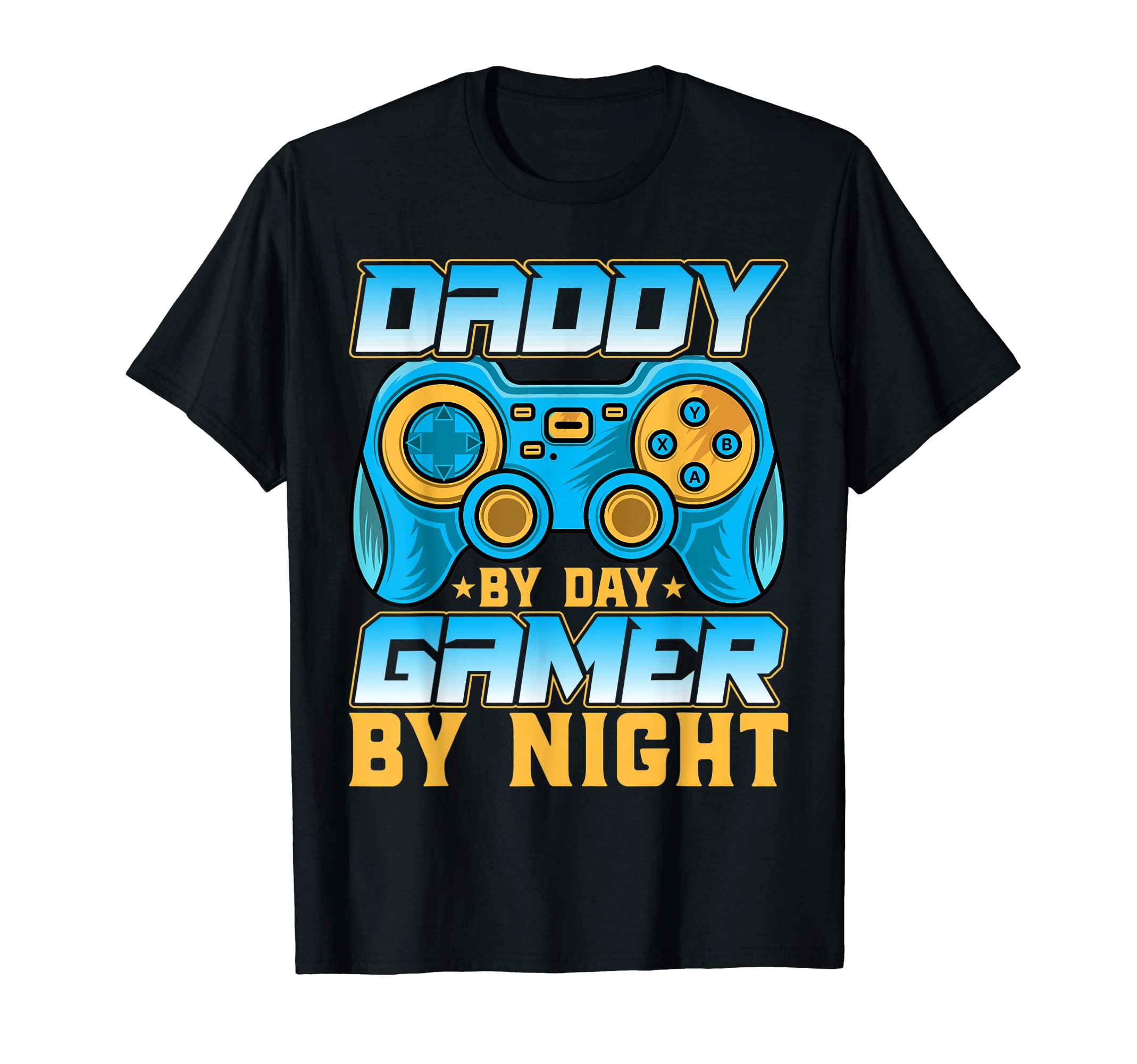 Daddy Day Gamer Night Video Games Lover T-Shirt - Custom Art Print Unisex - T-Shirt, Sweatshirt, Hoodie