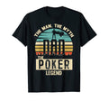 Myth Legend Dad Poker T-Shirt - Unique Graphic Unisex - T-Shirt, Sweatshirt, Hoodie