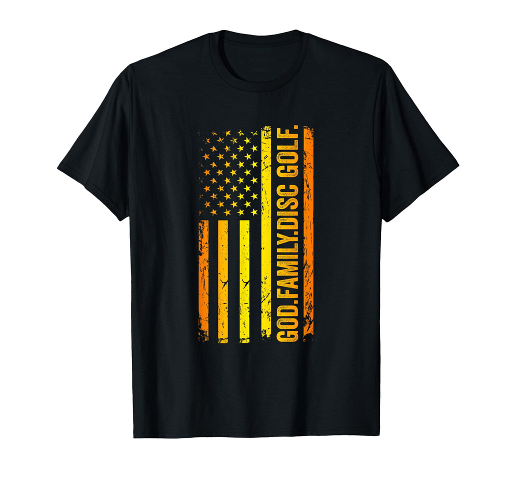 God Family Disc Golf Us American T-Shirt - Aesthetic Graphic Men Women - T-Shirt, Sweatshirt, Hoodie