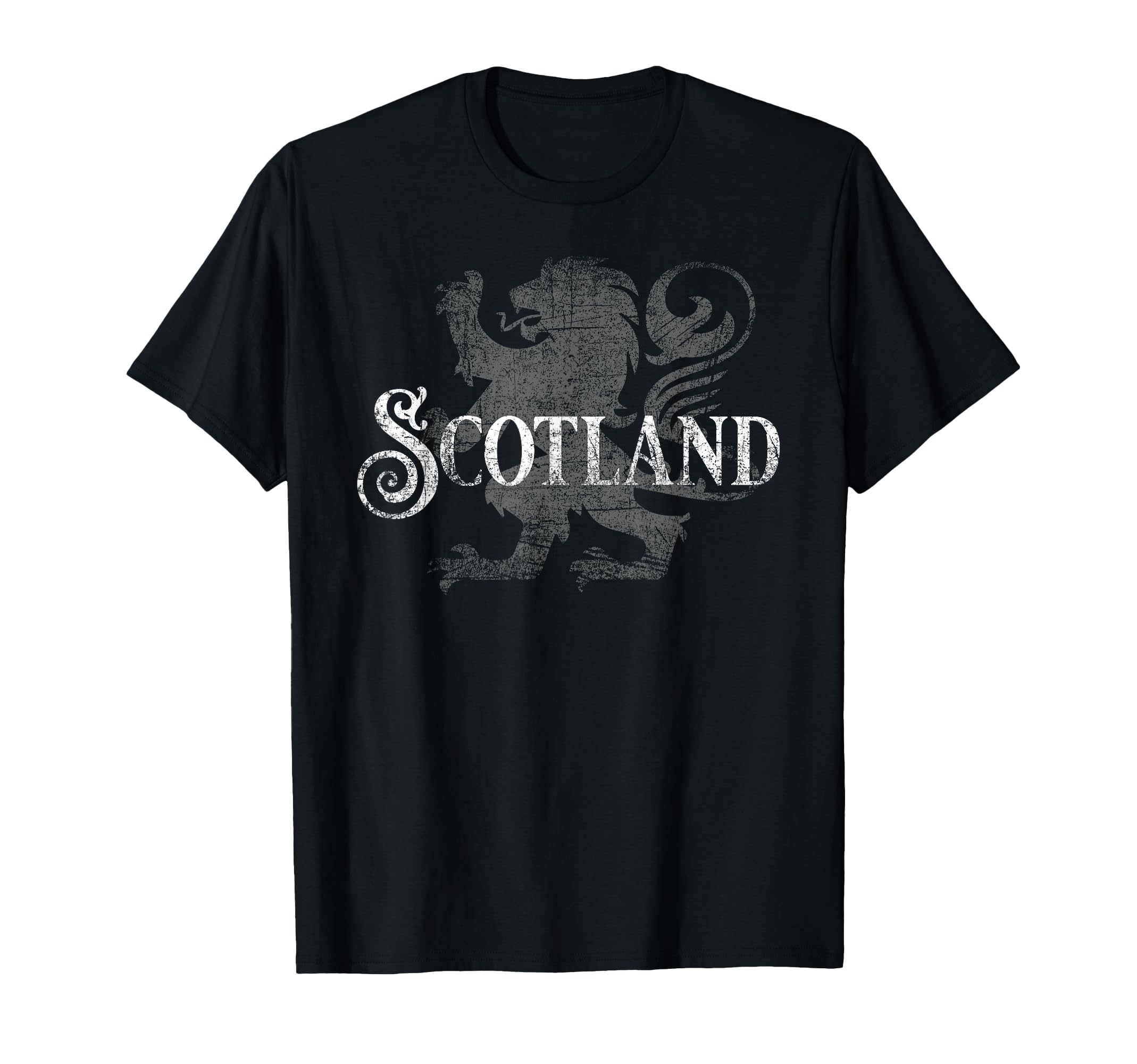 Flag Scotland Lion Rampant Heraldry T-Shirt - Minimalist Print Unisex - T-Shirt, Sweatshirt, Hoodie