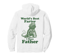 Bearded Dragon Worlds Best Farter Father Hoodie - Custom Art Print Unisex - T-Shirt, Sweatshirt, Hoodie