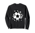 Football Soccer Football Player Sweatshirt - Fun Novelty Design Unisex - T-Shirt, Sweatshirt, Hoodie
