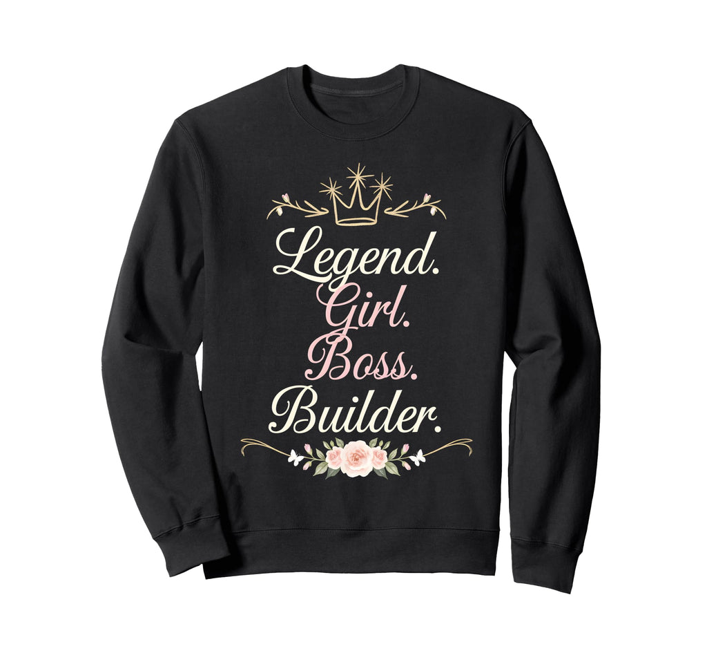 Dad Papa Legend Distressed Sweatshirt - Custom Art Print Men Women - T-Shirt, Sweatshirt, Hoodie