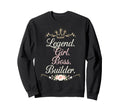 Dad Papa Legend Distressed Sweatshirt - Custom Art Print Men Women - T-Shirt, Sweatshirt, Hoodie