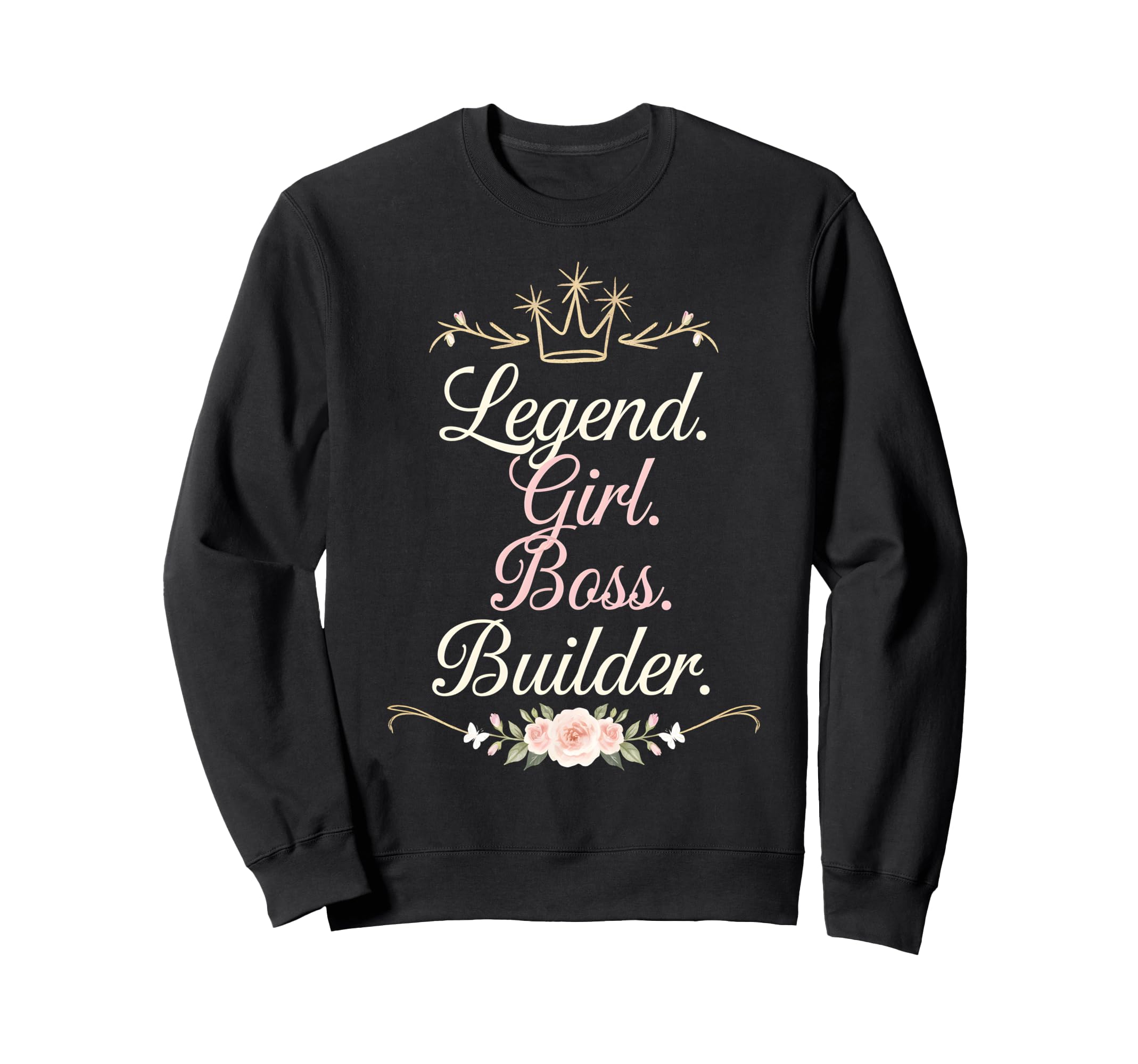Dad Papa Legend Distressed Sweatshirt - Custom Art Print Men Women - T-Shirt, Sweatshirt, Hoodie