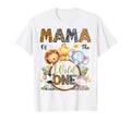 Mama Wild One 1St Birthday Safari T-Shirt - Aesthetic Graphic Men Women - T-Shirt, Sweatshirt, Hoodie