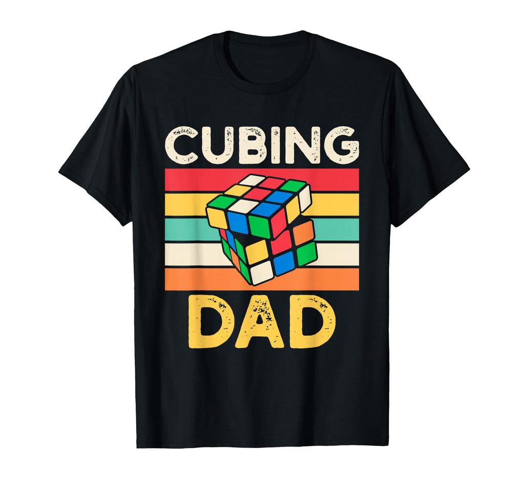 Cubing Dad Speedcubing Speed Cubing T-Shirt - Trendy Graphic Unisex - T-Shirt, Sweatshirt, Hoodie