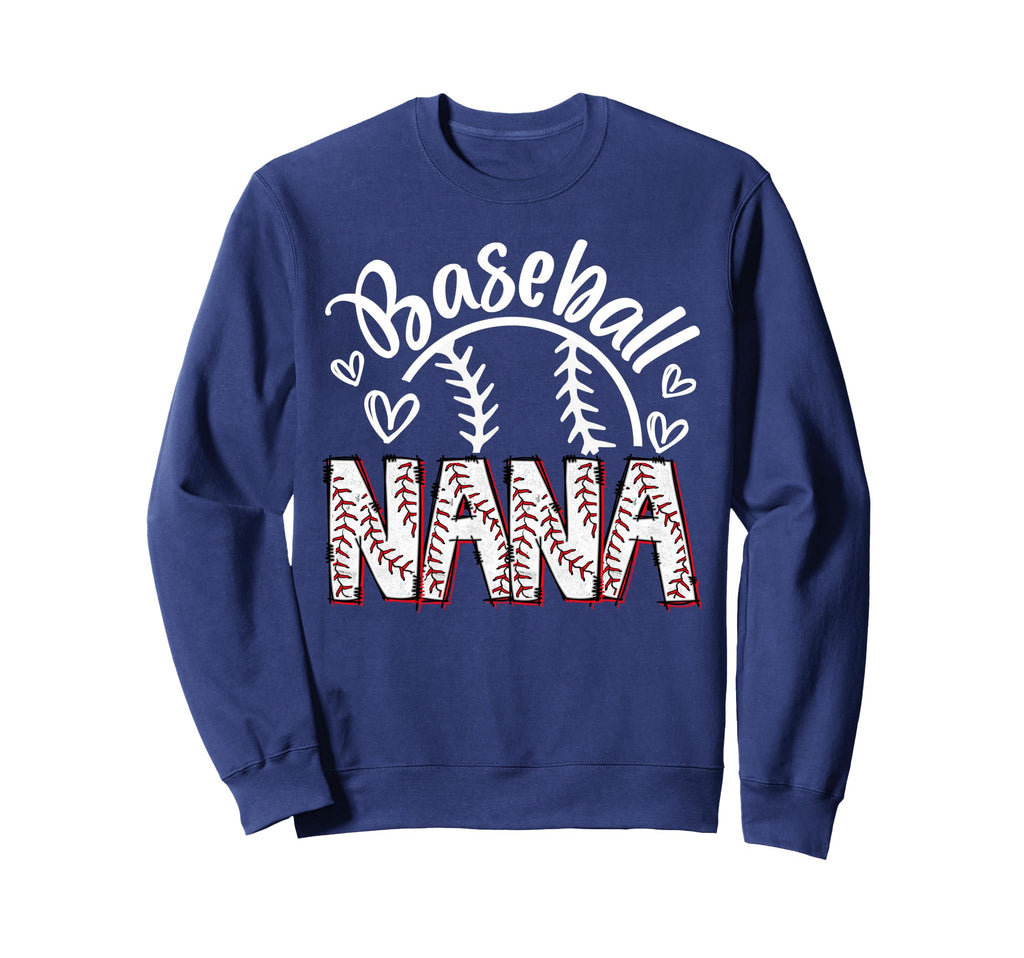 Baseball Nana Proud Loud Senior Sweatshirt - Streetwear Style Men Women - T-Shirt, Sweatshirt, Hoodie