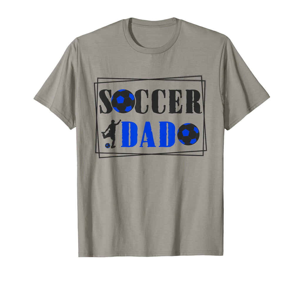 Father Son Daughter Soccer Dad T-Shirt - Casual Everyday Wear for Adults - T-Shirt, Sweatshirt, Hoodie