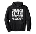 Husband Dad Tattoo Artist Legend Hoodie - Trendy Graphic Men Women - T-Shirt, Sweatshirt, Hoodie