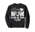 Senior Mom Class 2026 Graduate Sweatshirt - Minimalist Print Men Women - T-Shirt, Sweatshirt, Hoodie