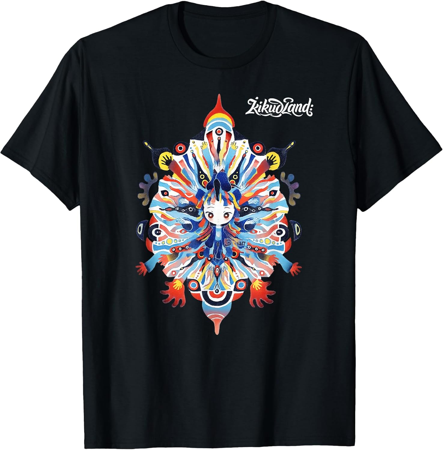 Surreal Dreamcore Mandala... Doujin Pop Art Inspired - Adult & Kids T-Shirts, Sweatshirts & Hoodies apparel design preview 1