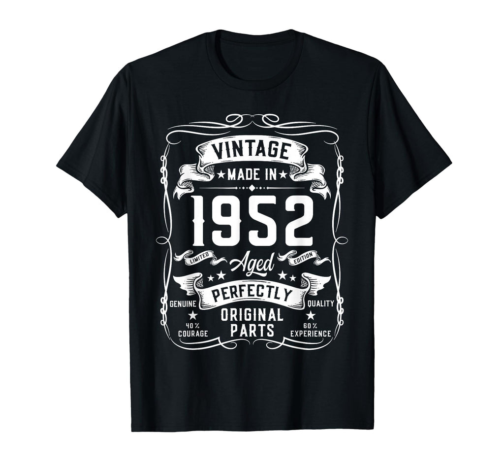 1952 74Yr 74Th Birthday Gifts 74 T-Shirt - Minimalist Print for Adults - T-Shirt, Sweatshirt, Hoodie