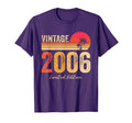 2006 Birth Birthday Born 2006 Birthday T-Shirt - Unique Graphic Unisex - T-Shirt, Sweatshirt, Hoodie