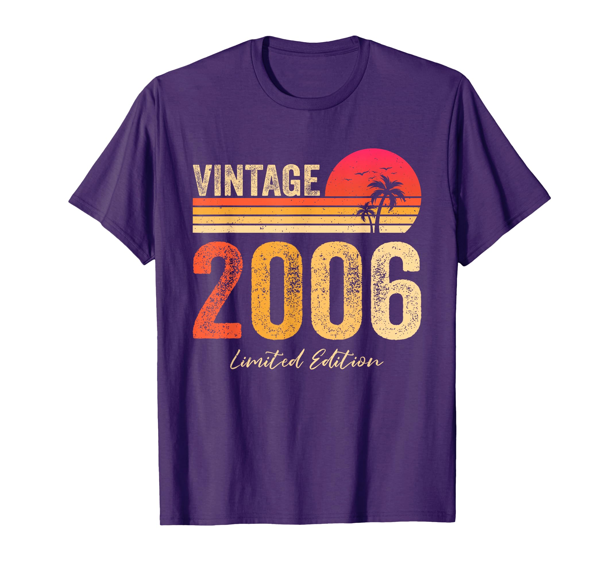 2006 Birth Birthday Born 2006 Birthday T-Shirt - Unique Graphic Unisex - T-Shirt, Sweatshirt, Hoodie