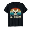 Cat Daddy Distressed Sphynx Cat Dad T-Shirt - Custom Art Print for Adults - T-Shirt, Sweatshirt, Hoodie