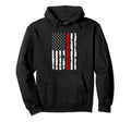Proud Firefighter Dad Fire Department Hoodie - Streetwear Style Unisex - T-Shirt, Sweatshirt, Hoodie