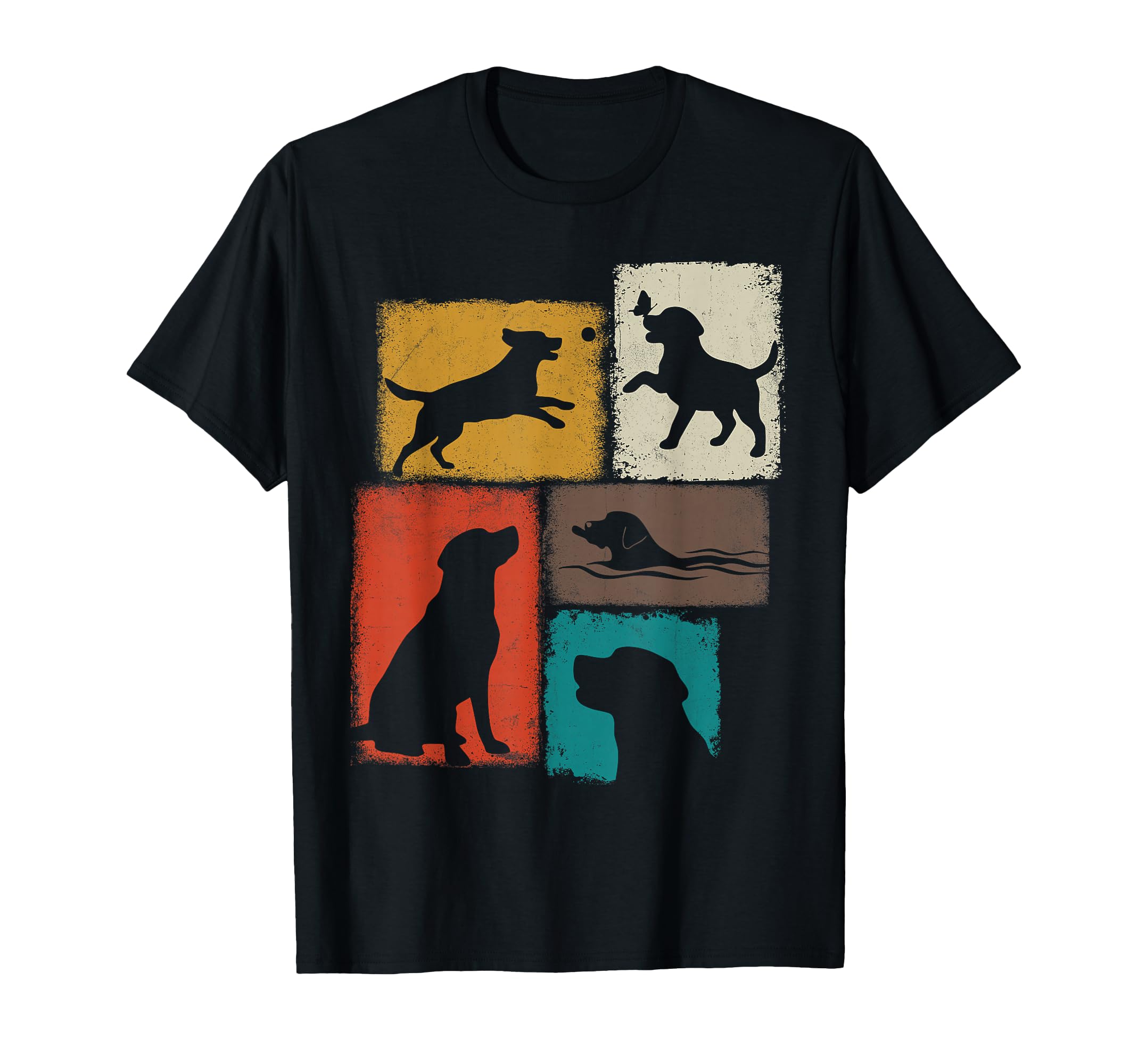 Labrador Collage Retriever Lab Dad Mom T-Shirt - Trendy Graphic Men Women - T-Shirt, Sweatshirt, Hoodie